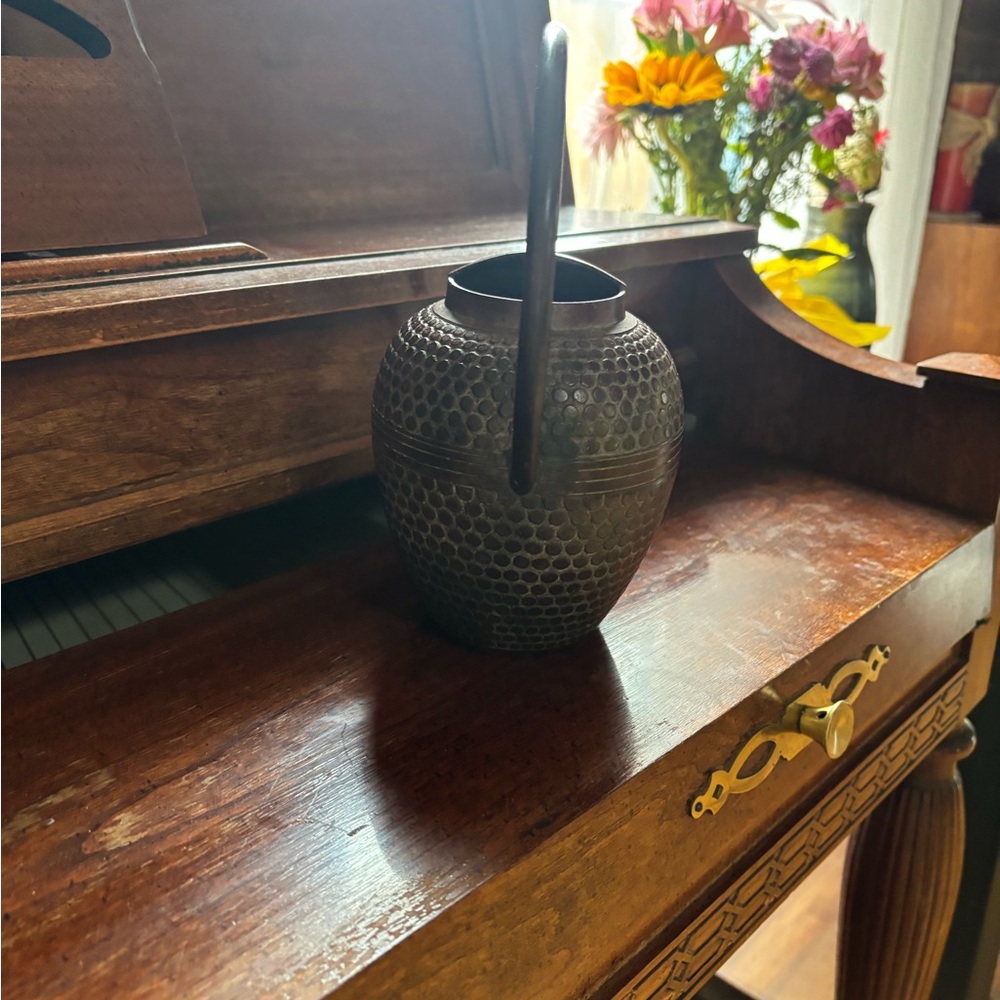 Vintage Japanese Bonsai Watering Can with Rare Stipple Pattern - Picture 4 of 7